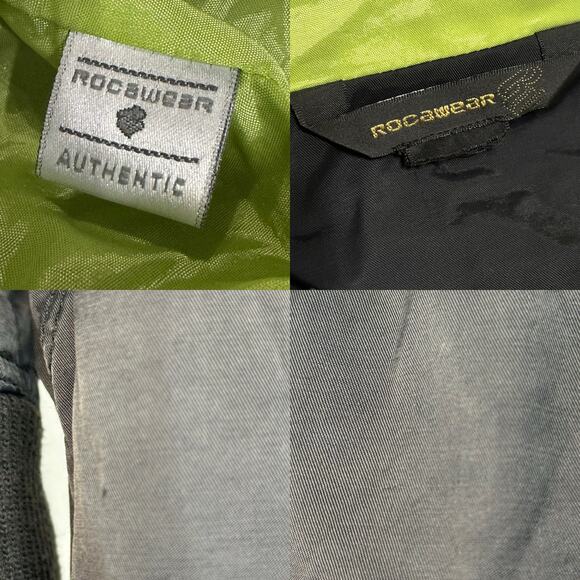 Y2k Rocawear Jacket Green Black Logo - Picture 8 of 8